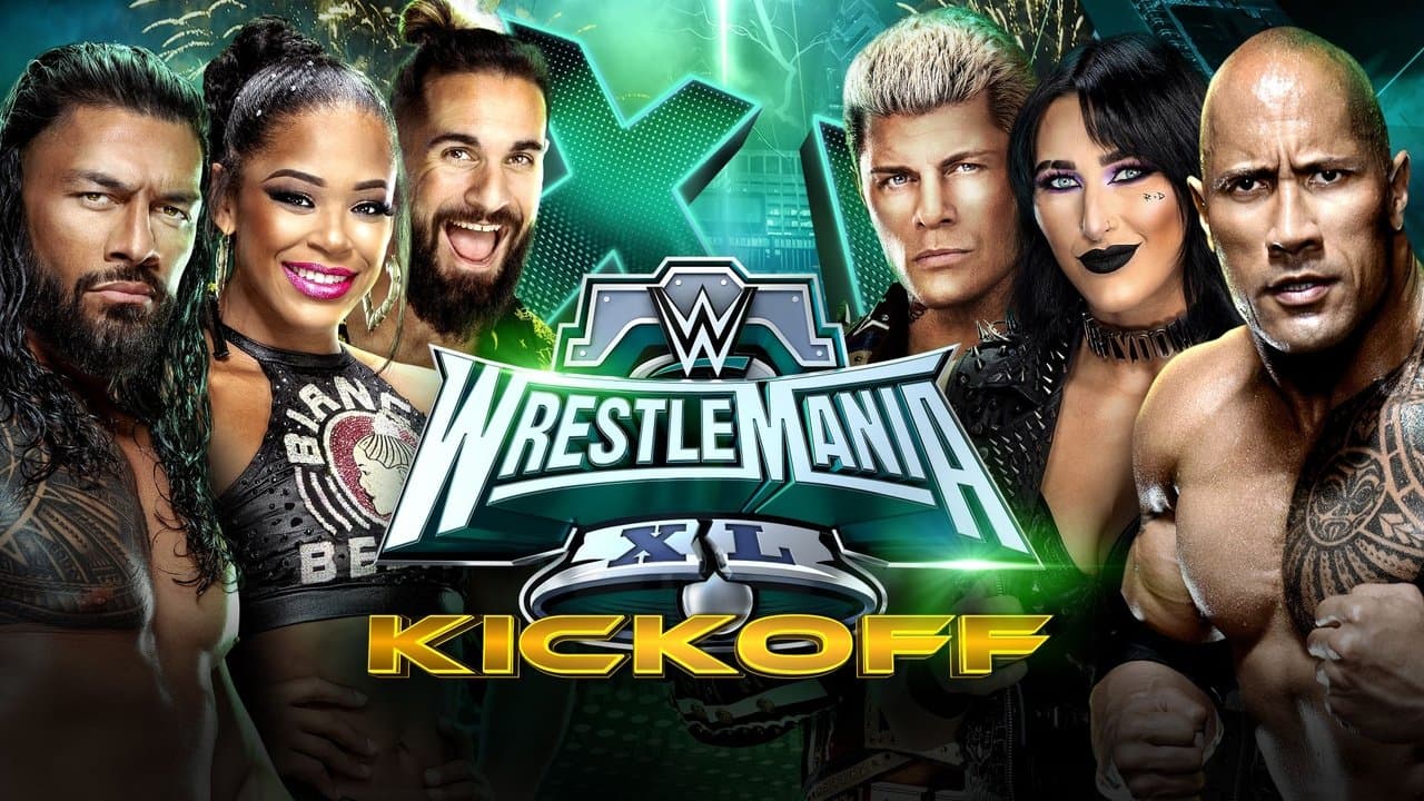 WWE WrestleMania XL Kickoff Press Eventの背景画像