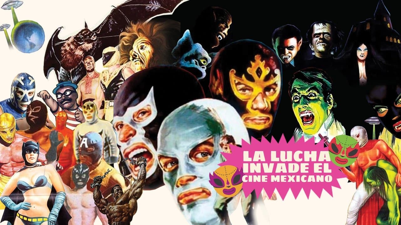 La Lucha Invade el Cine Mexicanoの背景画像