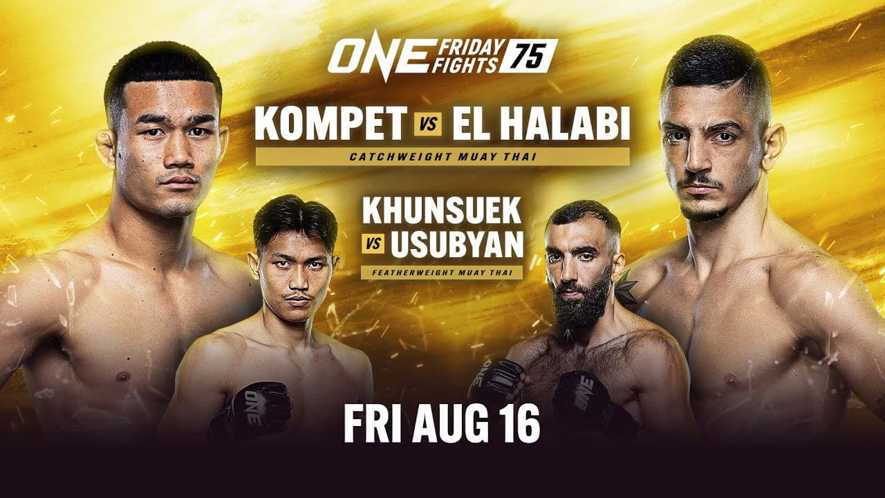 ONE Friday Fights 75: Kongsuk vs. El Halabiの背景画像