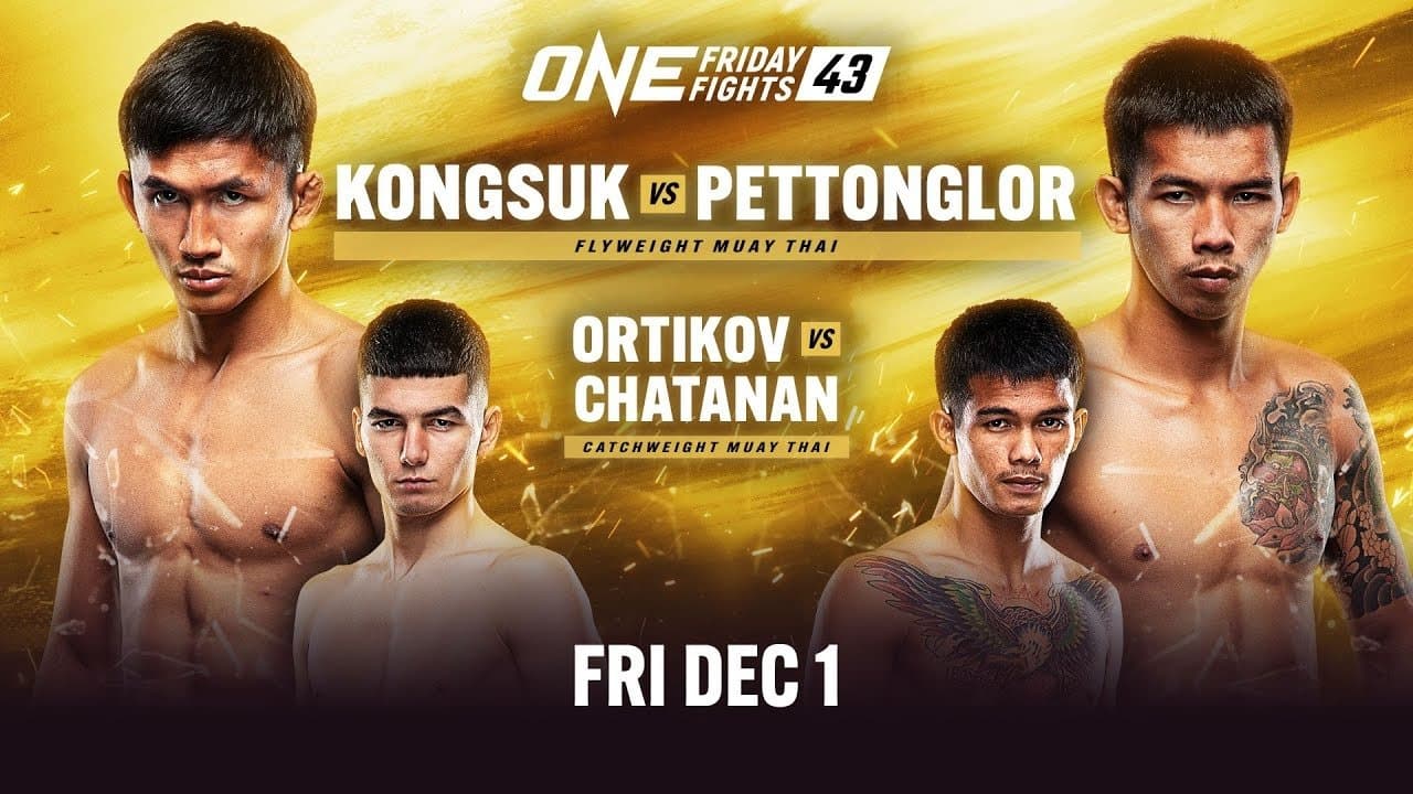 ONE Friday Fights 43: Kongsuk vs. Pettonglorの背景画像