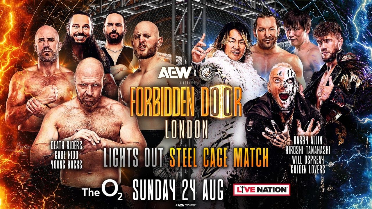 AEW x NJPW: Forbidden Doorの背景画像