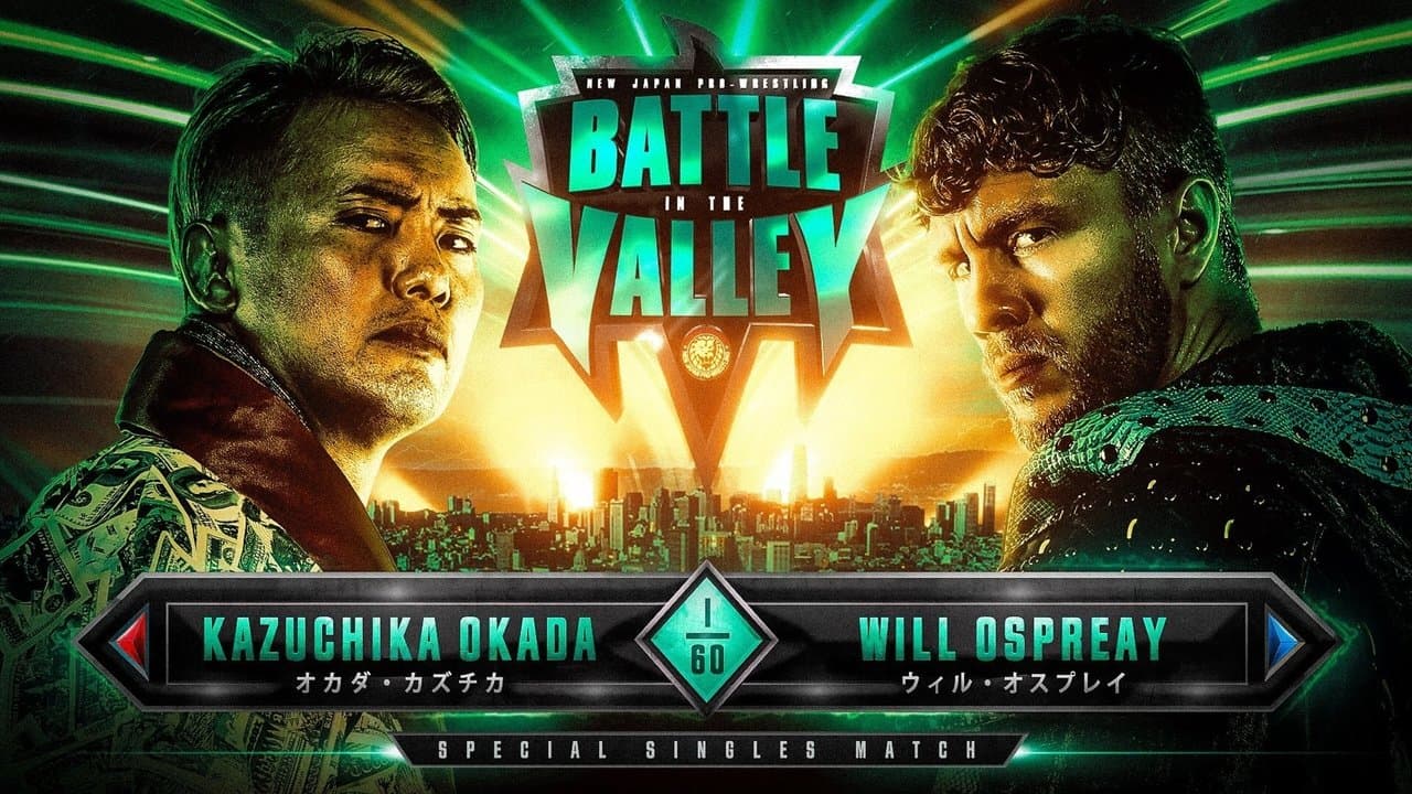 NJPW Battle in the Valleyの背景画像