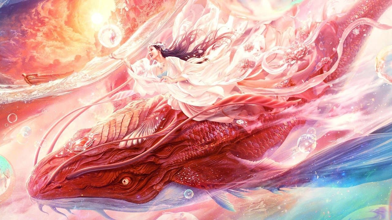 海大鱼の背景画像