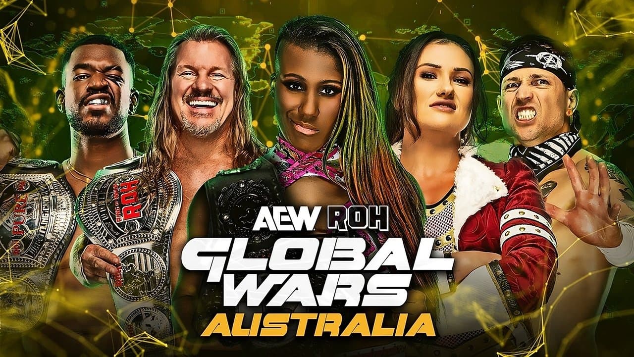 AEW ROH Global Wars Australiaの背景画像