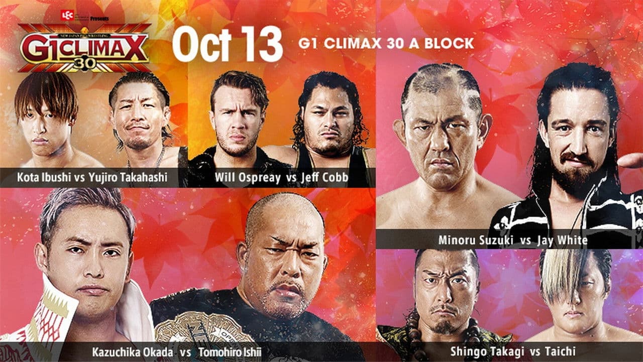 NJPW G1 Climax 30: Day 15の背景画像