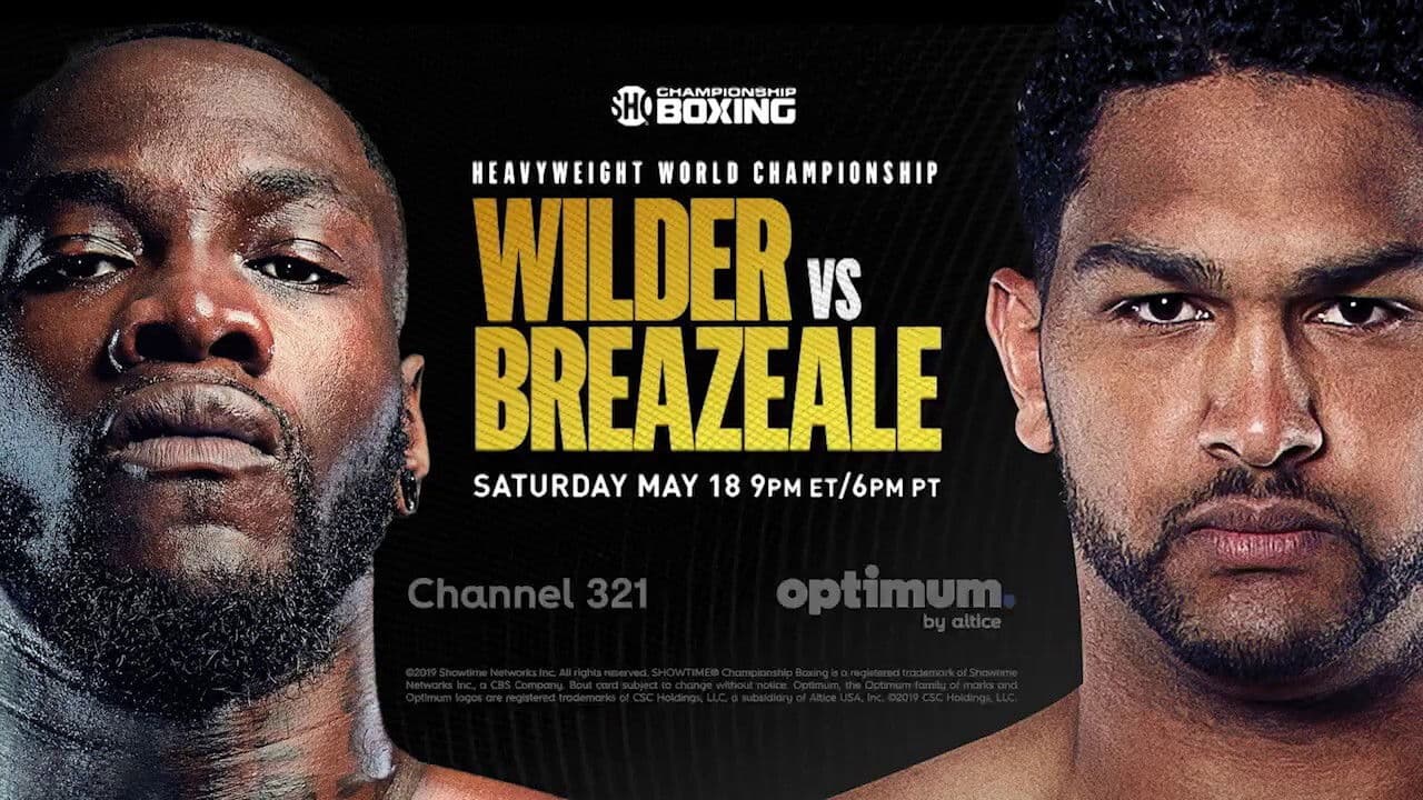 Deontay Wilder vs. Dominic Breazealeの背景画像