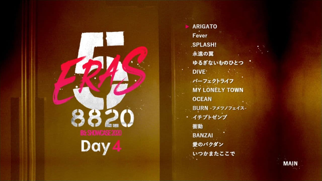 B'z SHOWCASE 2020 -5 ERAS 8820- Day4の背景画像