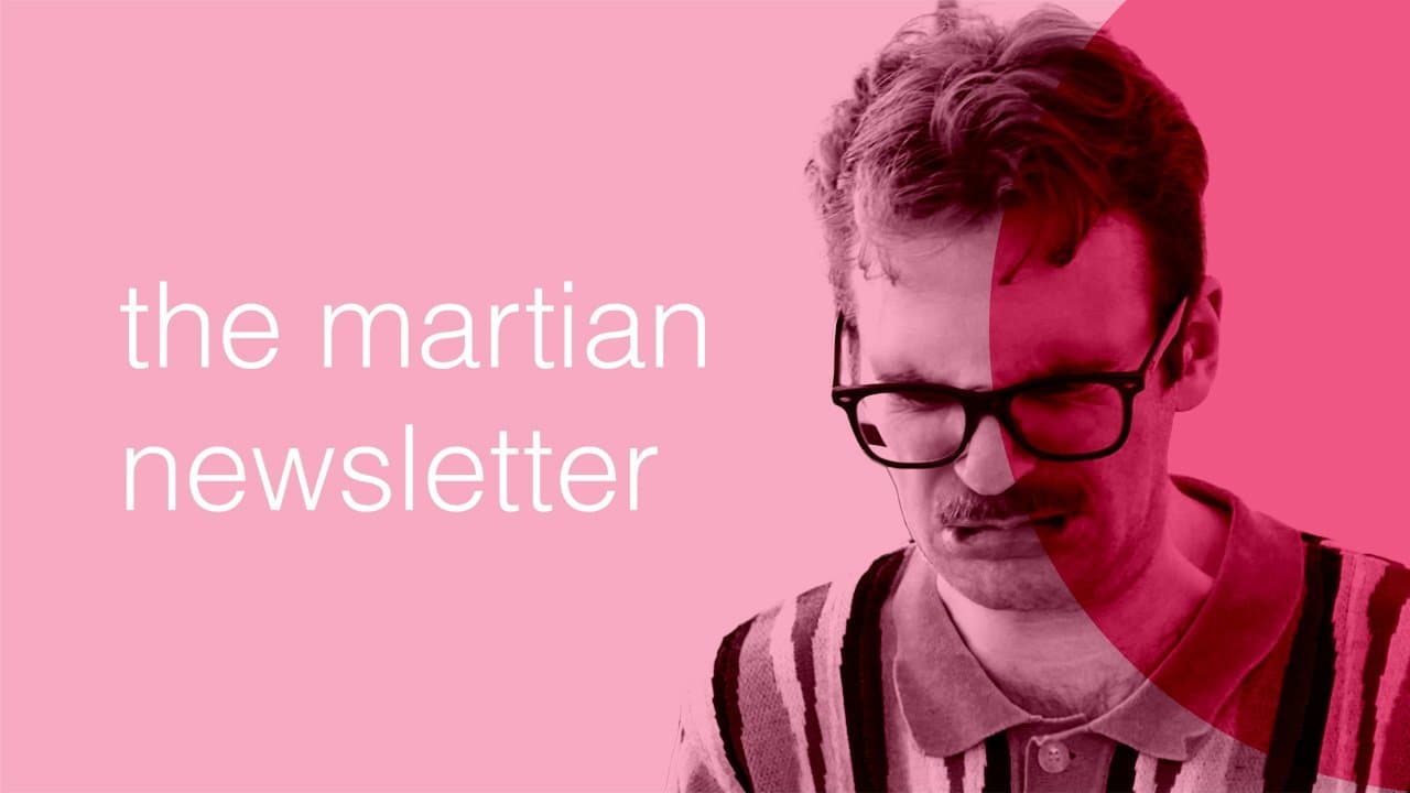 The Martian Newsletterの背景画像