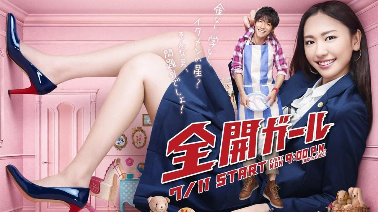 全開ガールの背景画像