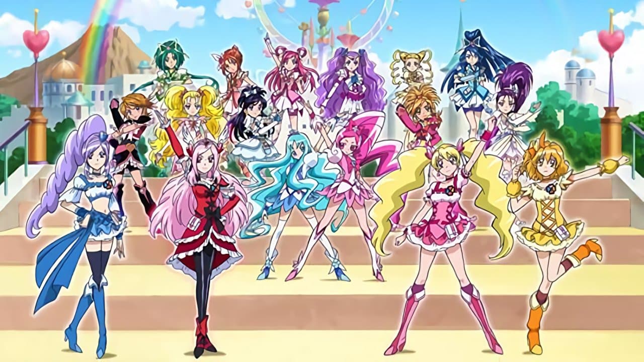 映画 プリキュアオールスターズDX2 希望の光☆レインボージュエルを守れ！の背景画像