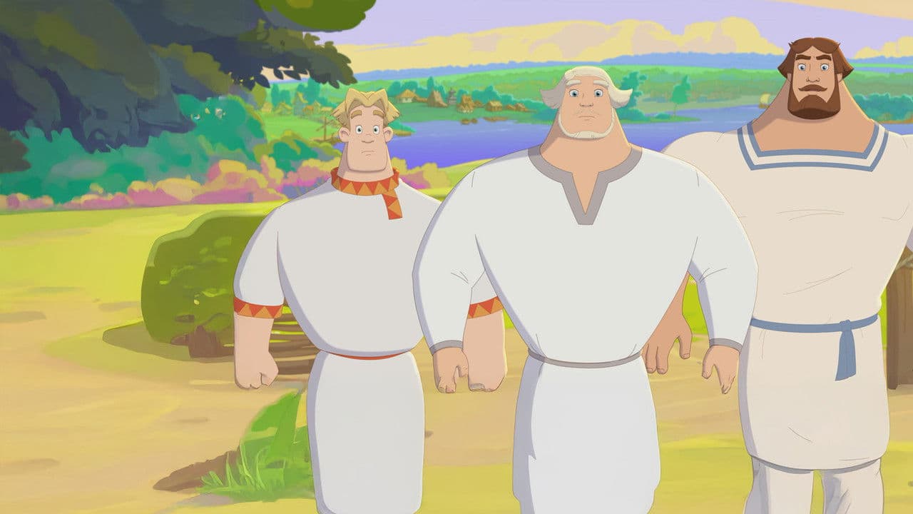 Три богатыря и свет клиномの背景画像