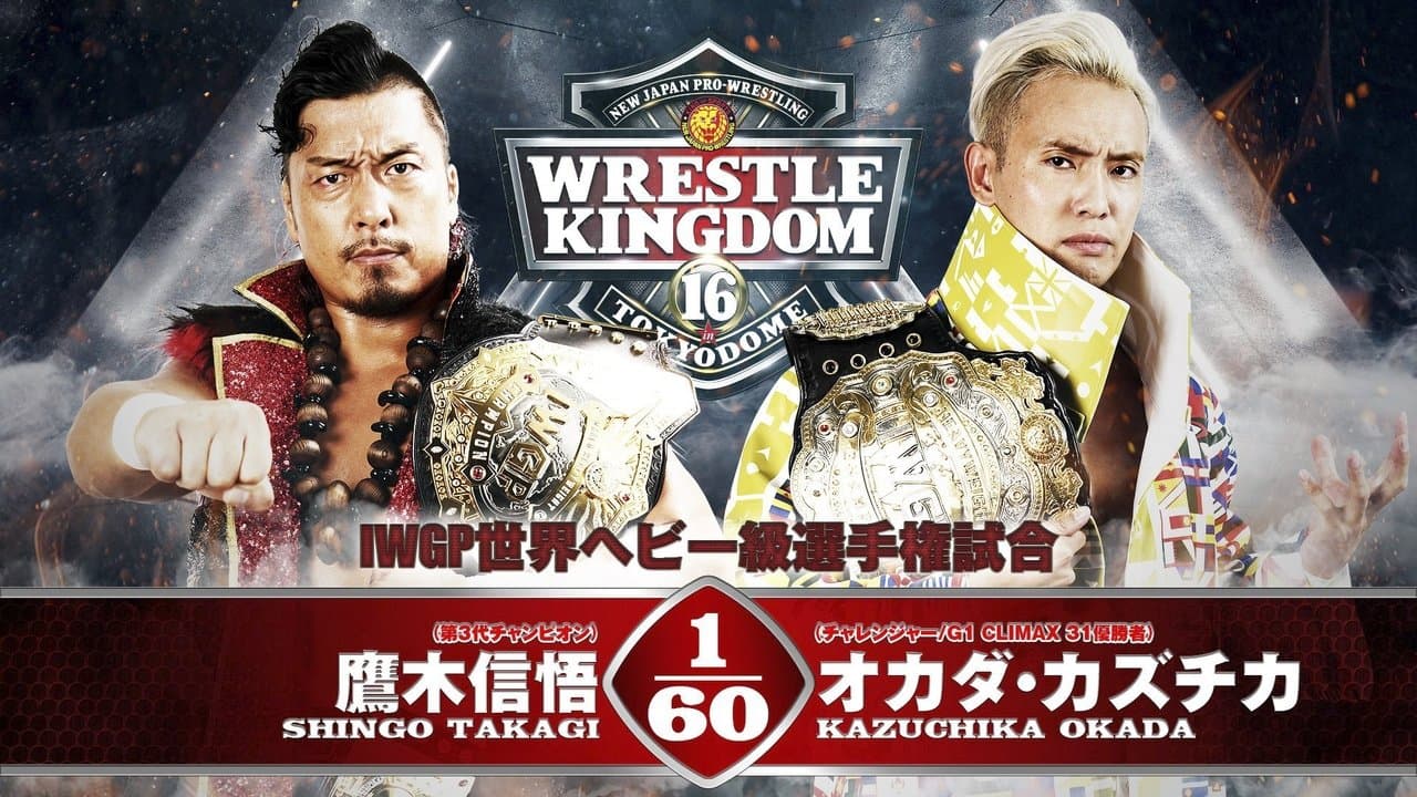NJPW Wrestle Kingdom 16: Night 1の背景画像