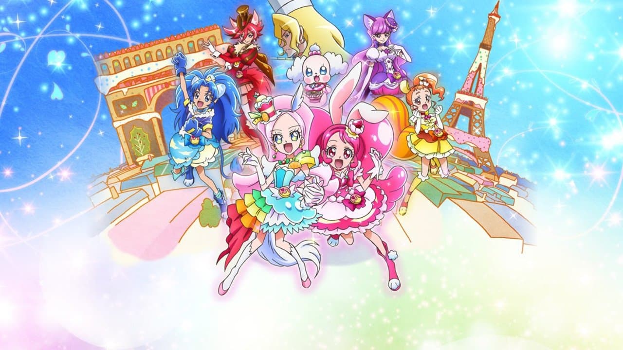 映画キラキラ☆プリキュアアラモード　パリッと！想い出のミルフィーユ！の背景画像