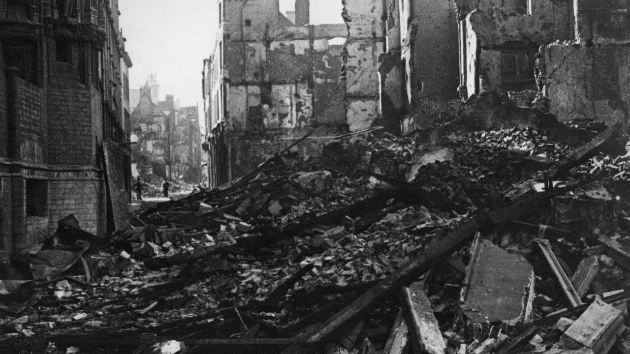 De brand van Leuvenの背景画像