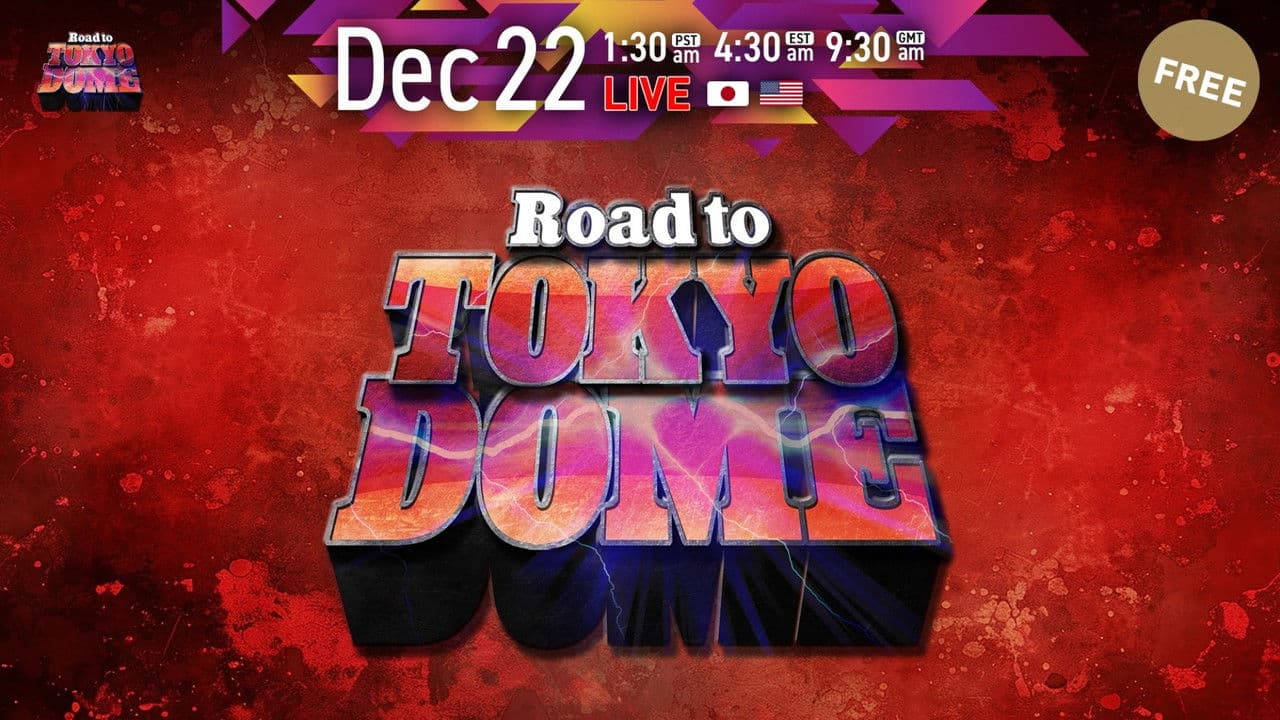 NJPW Road to Tokyo Dome 2025 - Day 3の背景画像