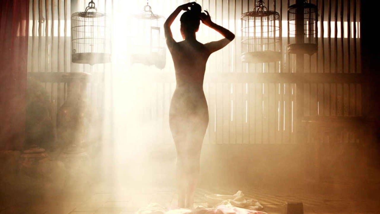 美人図の背景画像