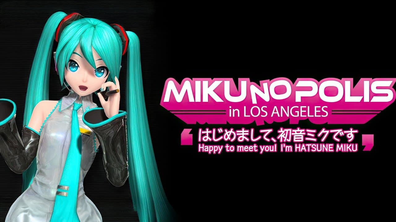 MIKUNOPOLIS in LOS ANGELES"はじめまして、初音ミクです"の背景画像