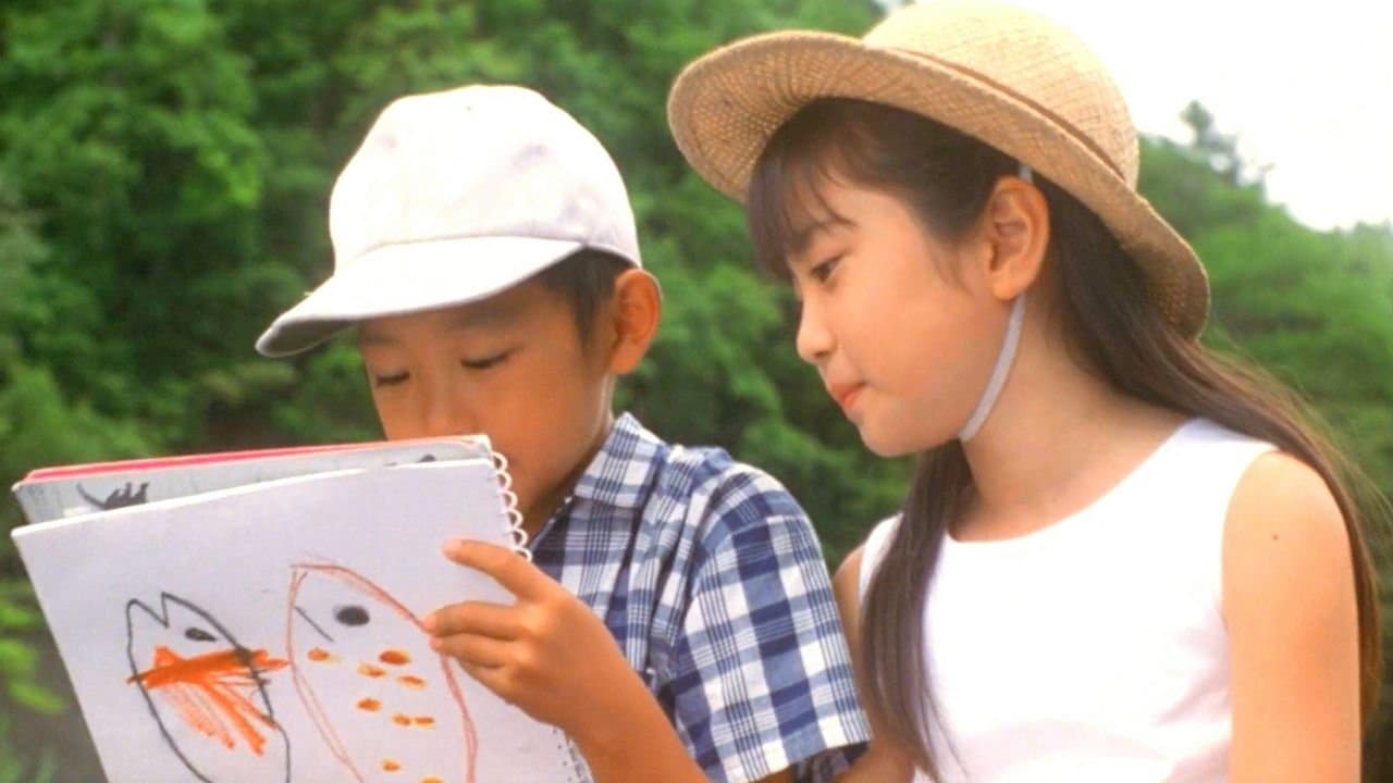 雨鱒の川の背景画像