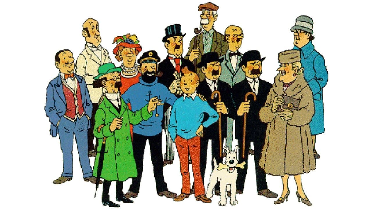 Les Aventures de Tintin, d'après Hergéの背景画像