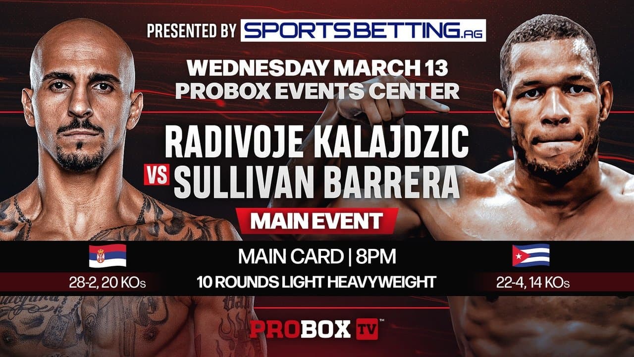 Radivoje Kalajdzic vs. Sullivan Barreraの背景画像