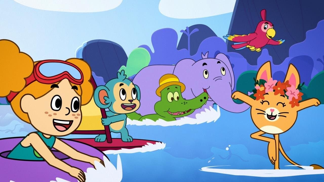 Arne Alligator och djungelkompisarnaの背景画像