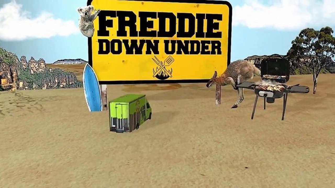 Freddie Down Underの背景画像
