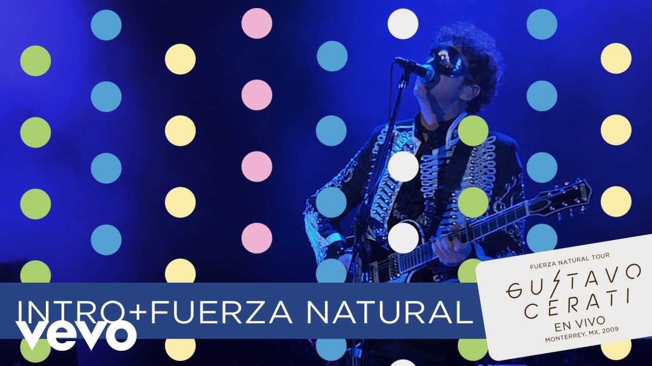 Gustavo Cerati: Fuerza Natural Tourの背景画像