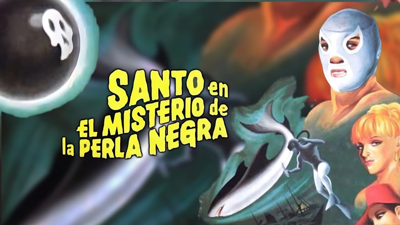 Santo en el misterio de la perla negraの背景画像