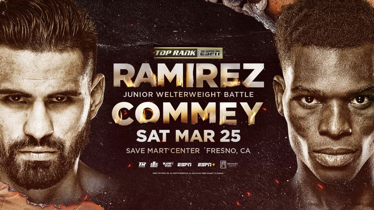 Jose Ramirez vs. Richard Commeyの背景画像