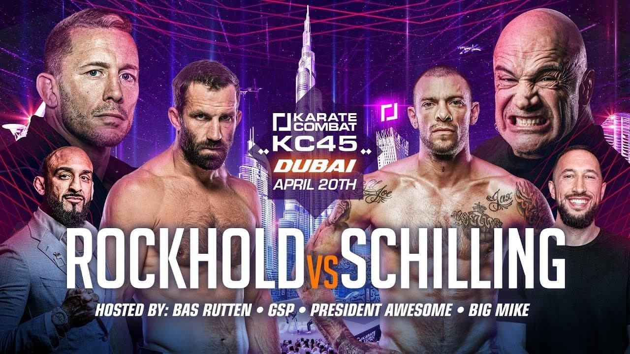 Karate Combat 45: Rockhold vs. Schillingの背景画像