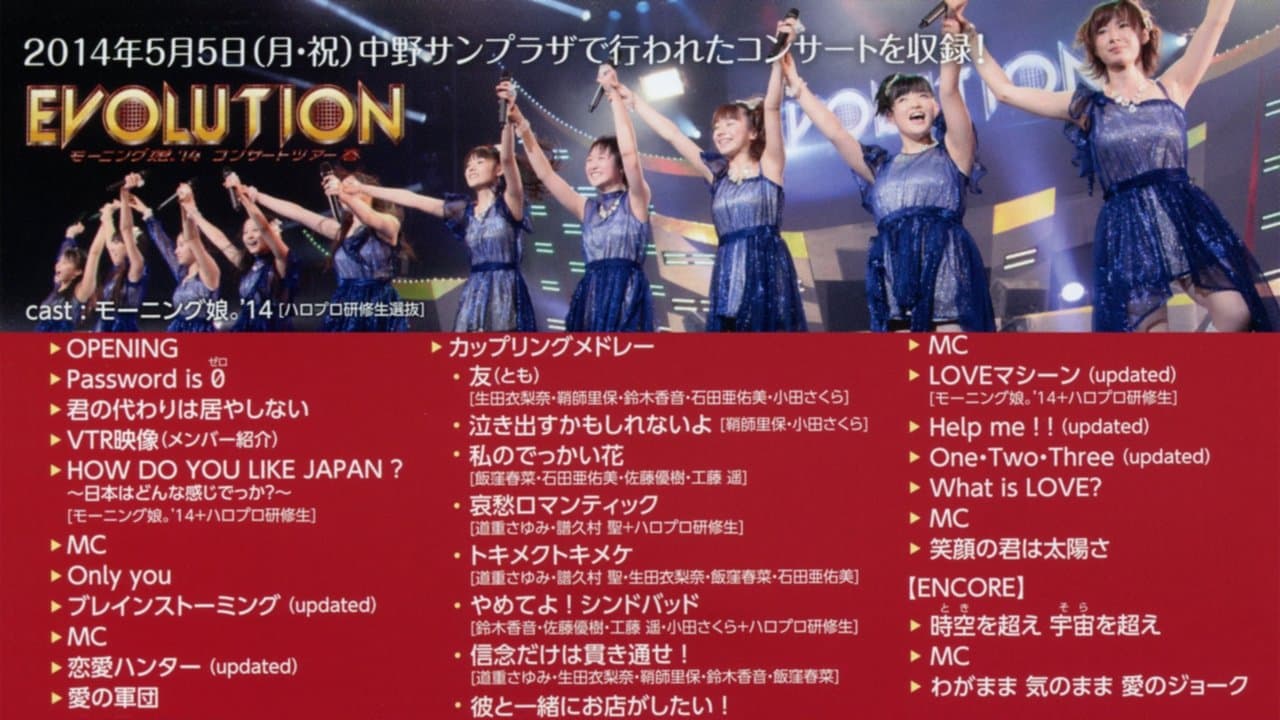 モーニング娘。’14 コンサートツアー 2014春 ～エヴォリューション～の背景画像