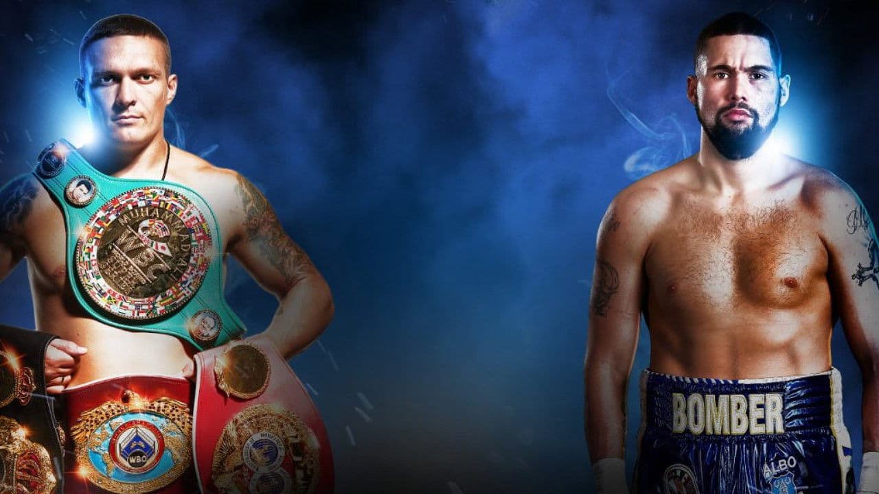 Oleksandr Usyk vs. Tony Bellewの背景画像