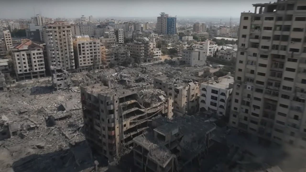 Netanyahu, America & the Road to War in Gazaの背景画像