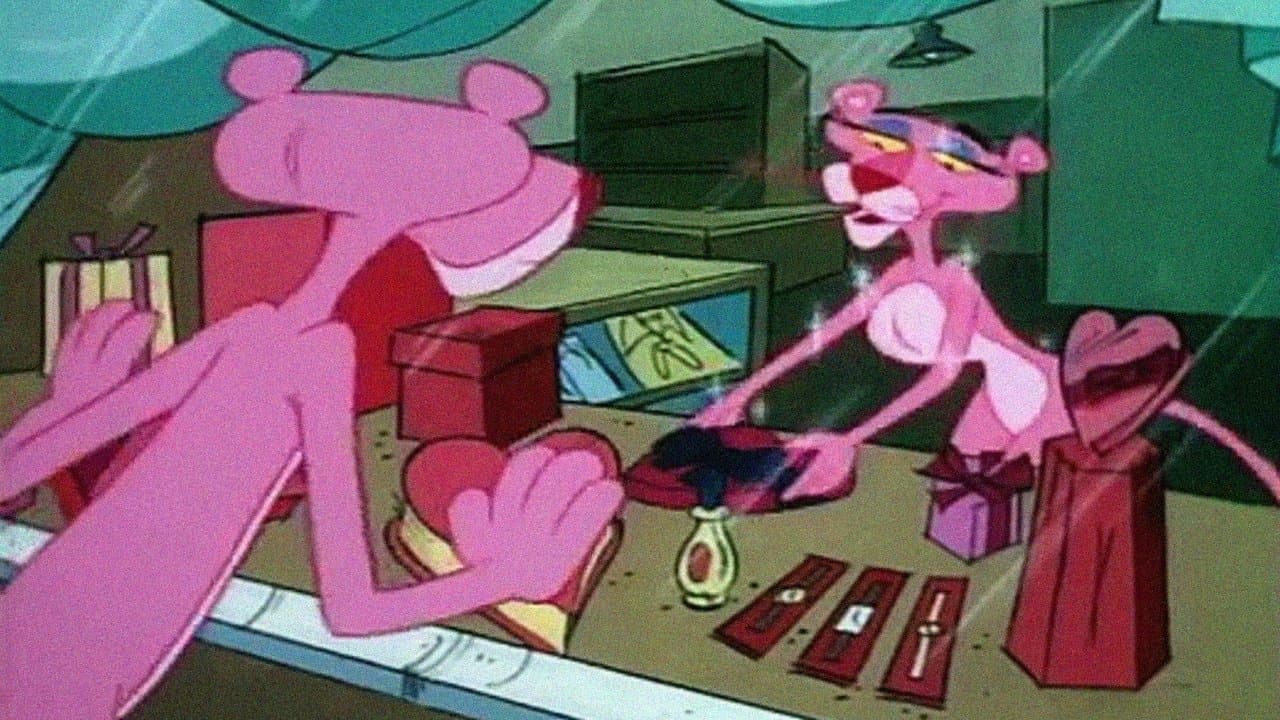 The Pink Panther in 'Pink at First Sight'の背景画像