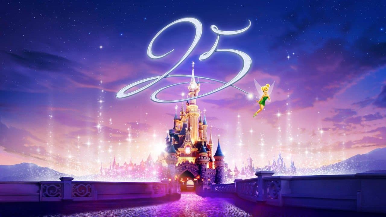 La Folie Disneyland Paris : L'Anniversaire des 25 ans du Parcの背景画像