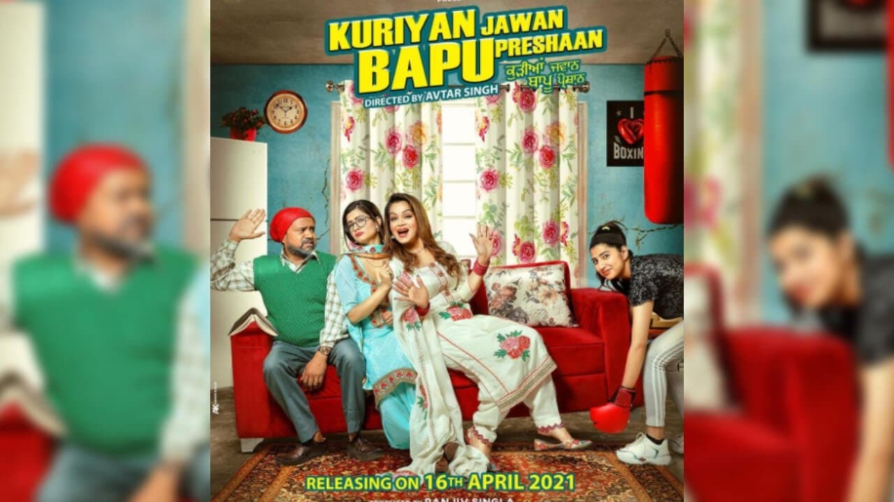 Kuriyan Jawan Bapu Preshaanの背景画像