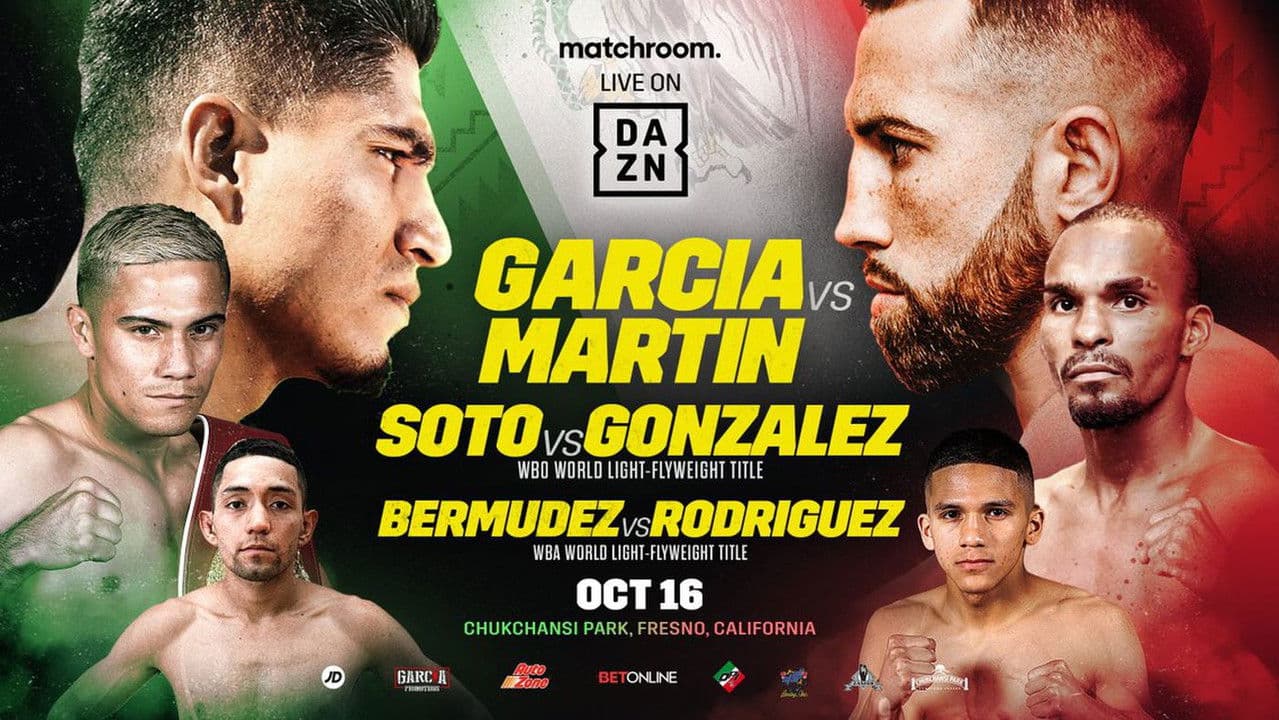 Mikey Garcia vs. Sandor Martinの背景画像