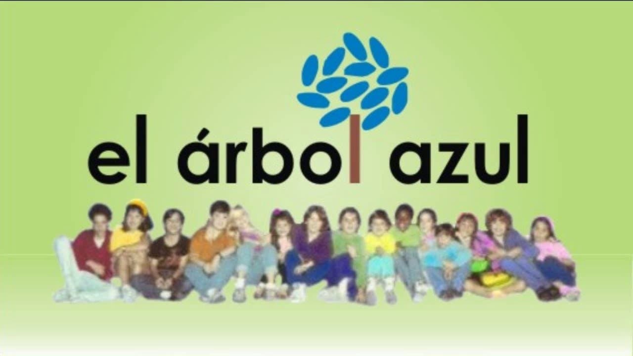 El árbol azulの背景画像