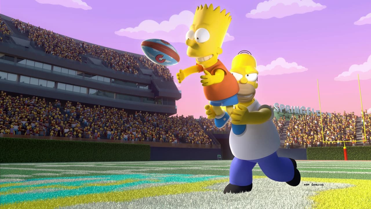 The Simpsons Funday Footballの背景画像