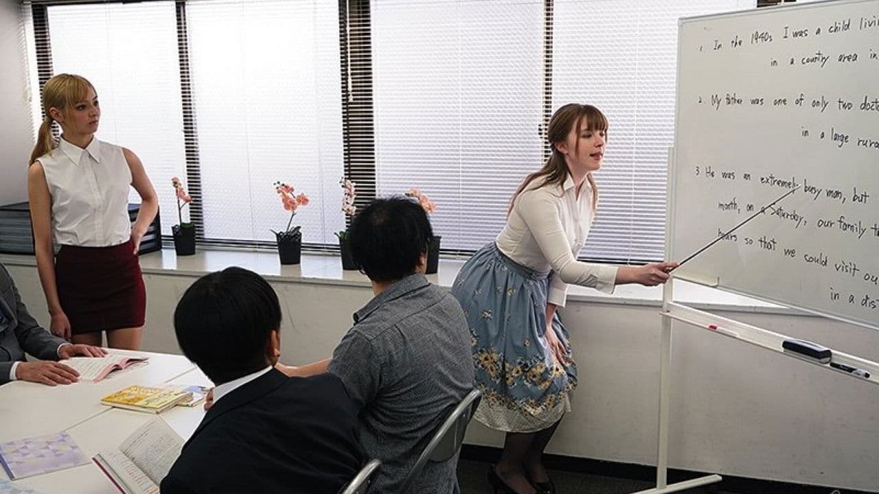 催淫洗脳された白人講師は嫌がりながらも淫乱ビッチになっていた。の背景画像