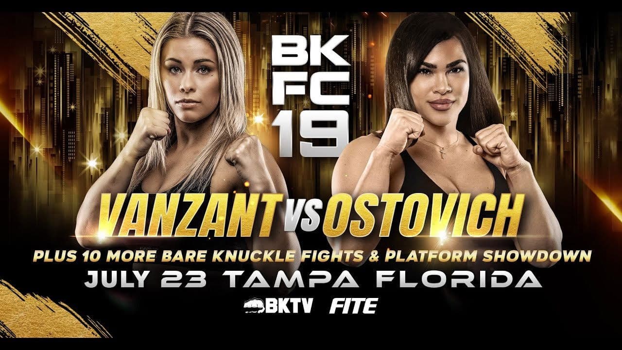 BKFC 19: Paige VanZant vs Rachael Ostovichの背景画像