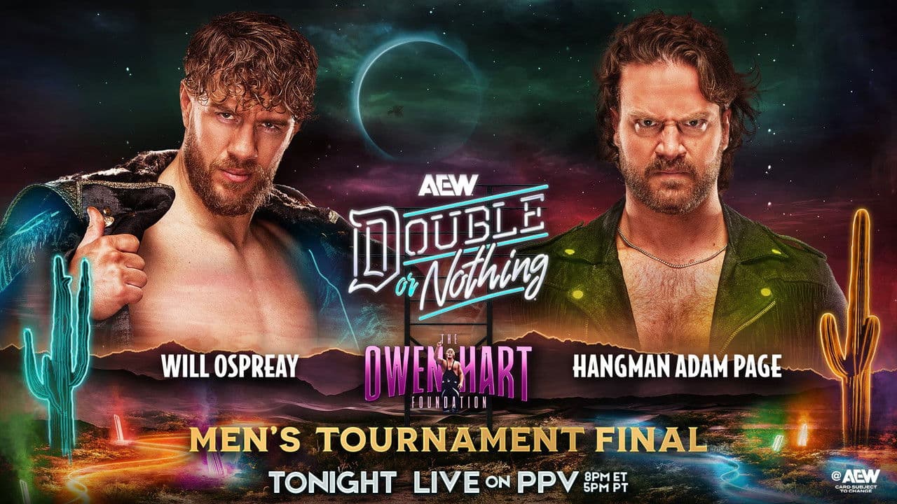 AEW Double or Nothing 2025の背景画像