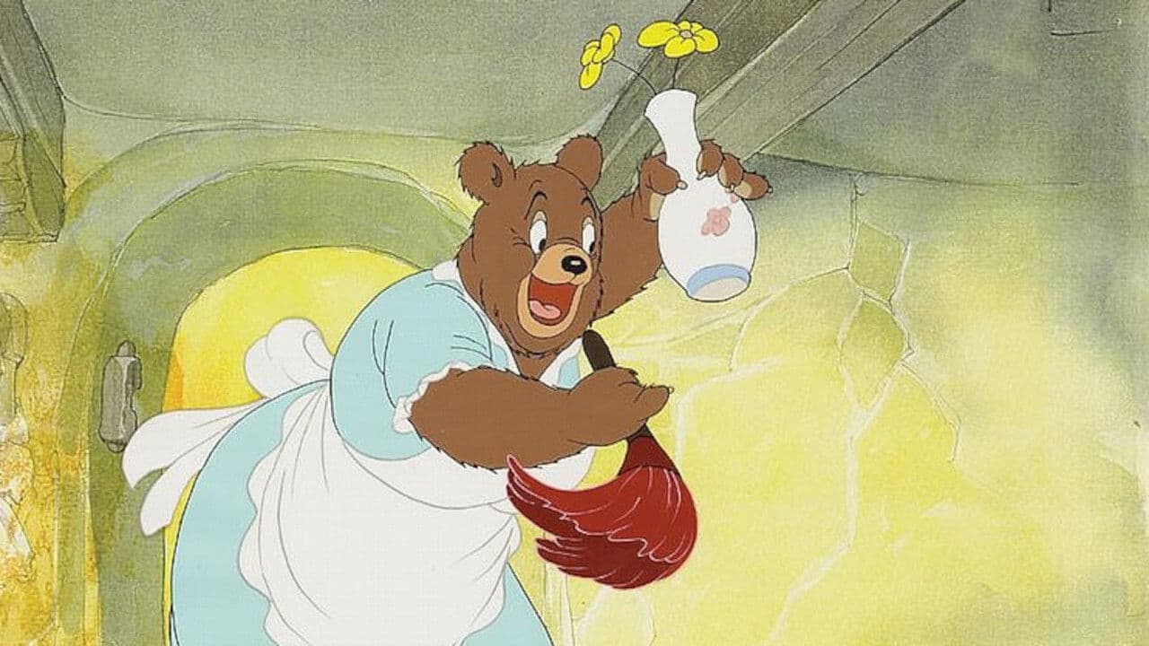 A Rainy Day with the Bear Familyの背景画像