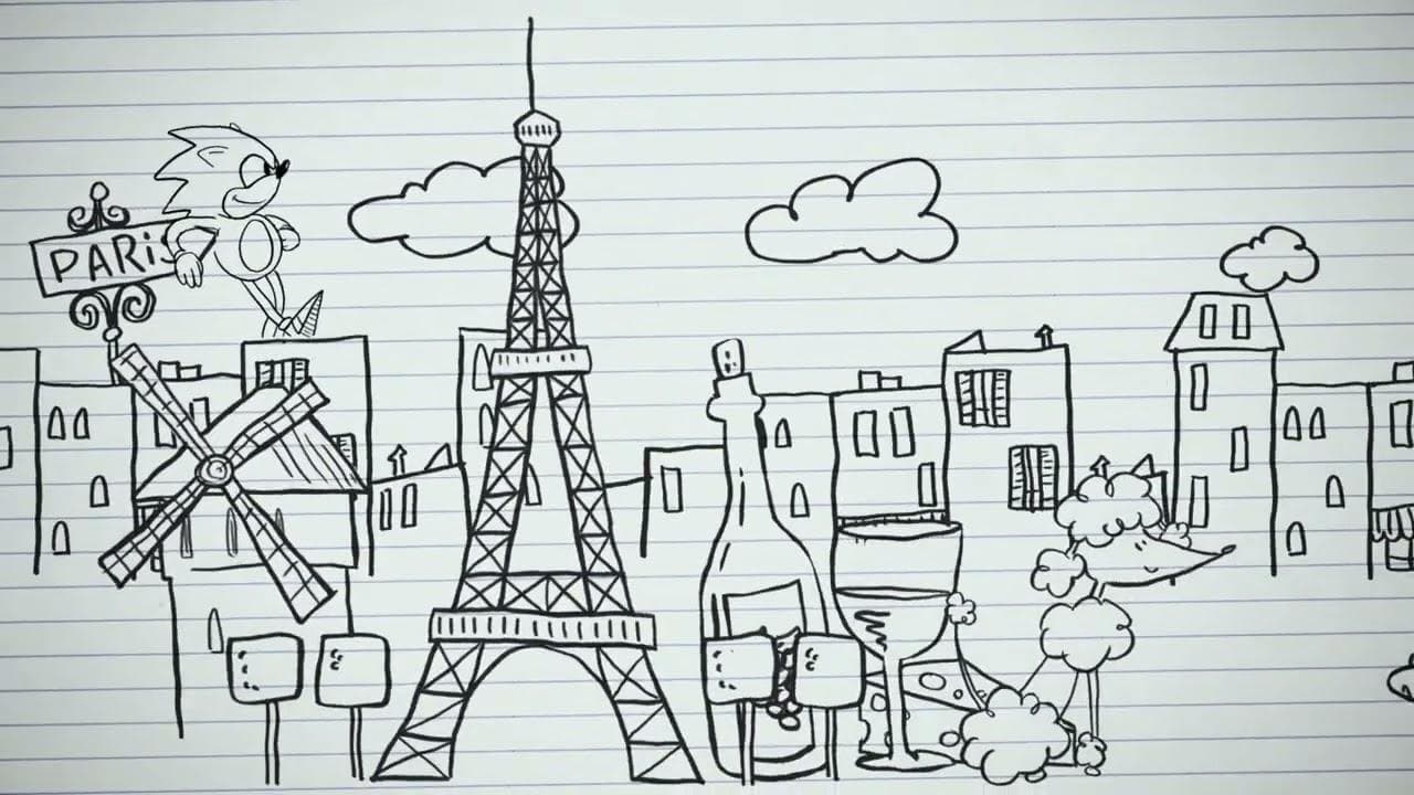 Sonic the Hedgehog - Around the World in 80 Secondsの背景画像