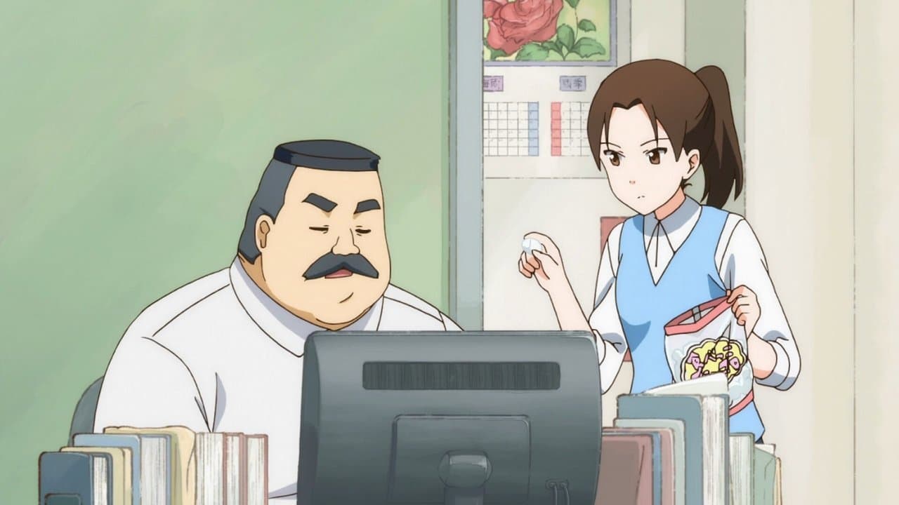 おじさんとマシュマロの背景画像