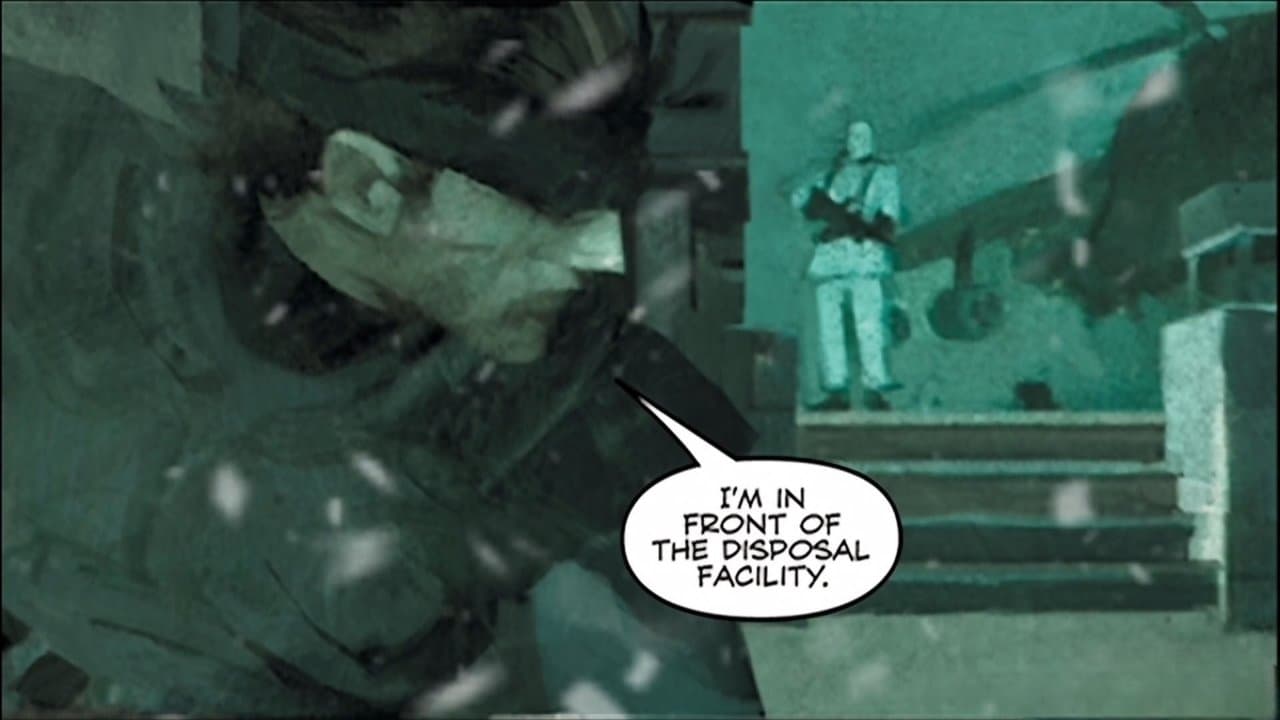METAL GEAR SOLID BANDE DESSINÉEの背景画像