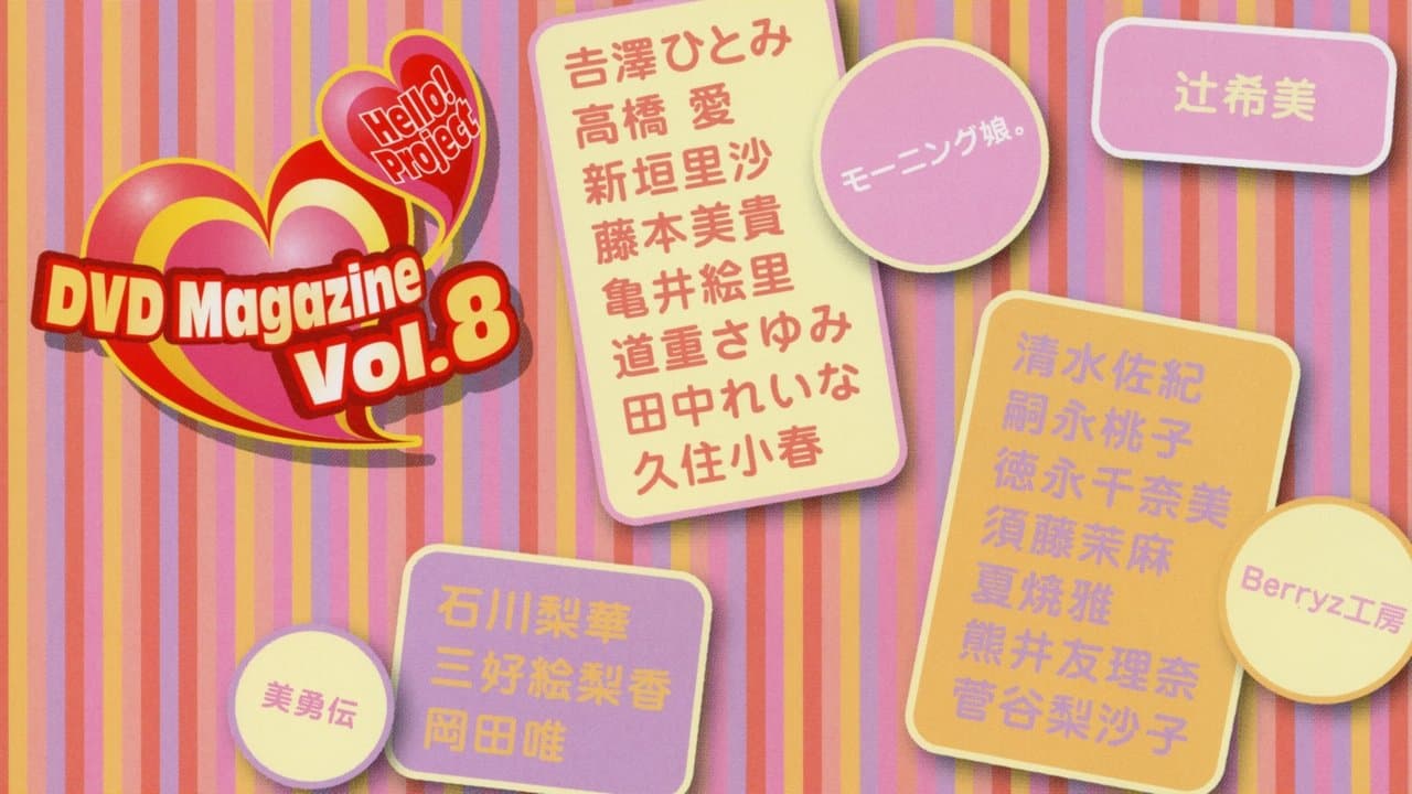 Hello! Project DVD Magazine Vol.8の背景画像