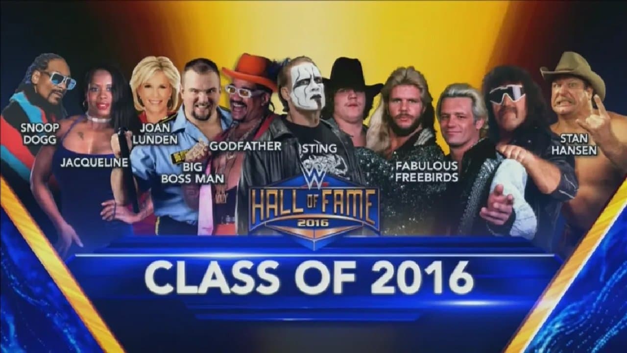 WWE Hall of Fame 2016の背景画像