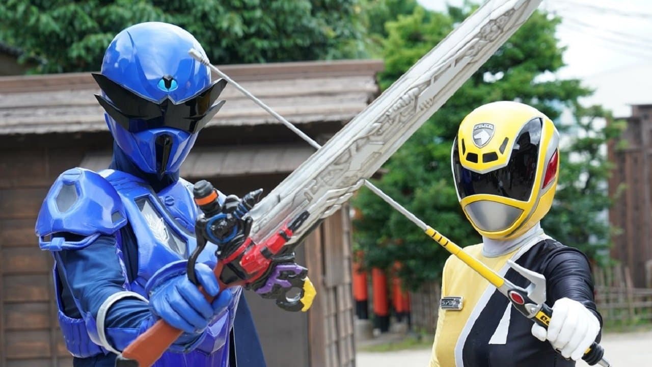 特捜戦隊デカレンジャーｗｉｔｈトンボオージャーの背景画像