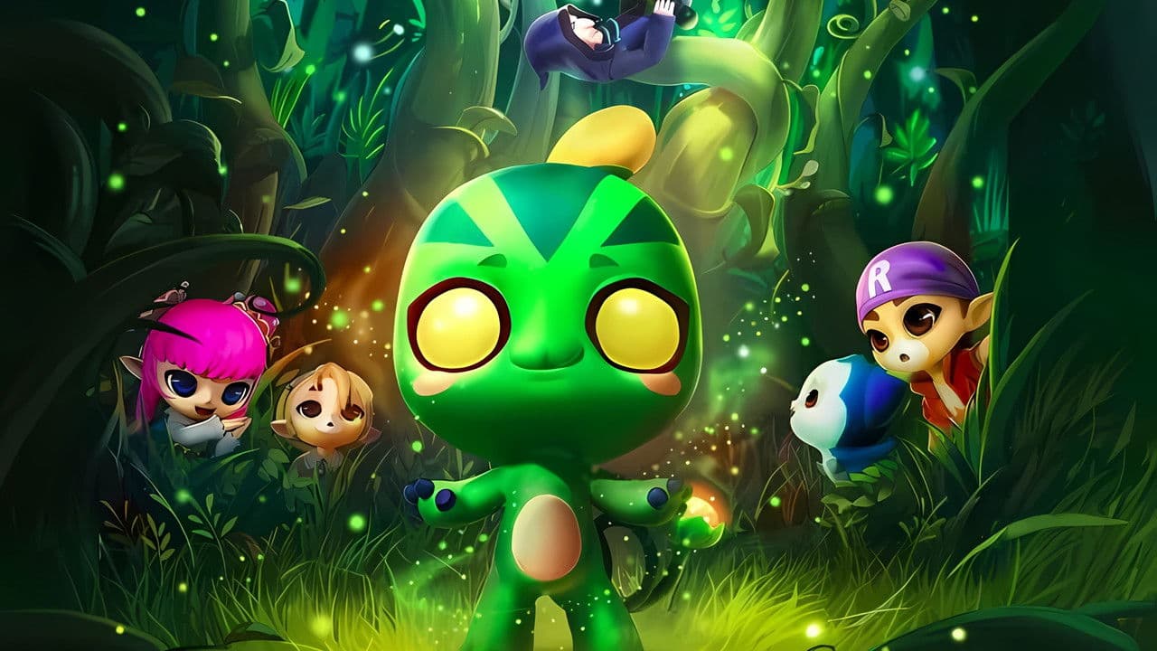 洛克王国4：出发！巨人谷の背景画像